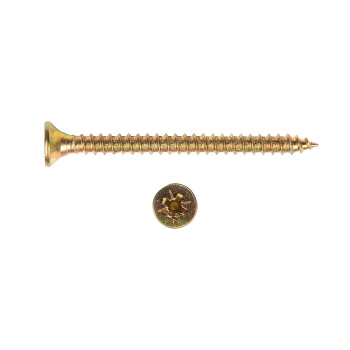 Шурупы жёлтые BROZEX пакет 3*40 (30шт) *10/100