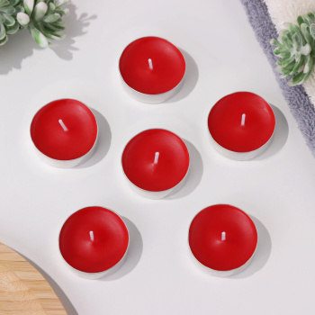 Набор чайных свечей ароматизированных "Цветущий сад" в подарочной коробке, 6 шт 4820508