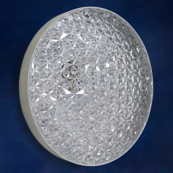 Светильник светодиодный акриловый 700мм 120W 9017/60W*2 LED 3 реж пульт S=35м2 VERNER LIGHTING