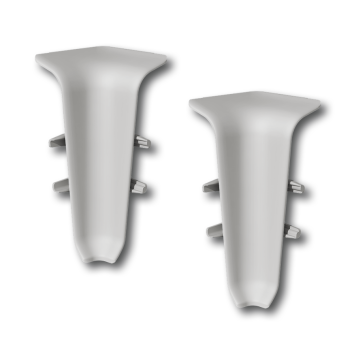 Угол внутренний IDEAL Deconika, 55 мм, 002 светло-серый, 2 шт.