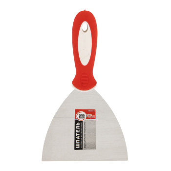 Шпатель нерж.сталь 120мм 2-х комп. ручка PQT (арт.1203012) *1/20 Шпатель нерж.сталь 120мм 2-х комп. ручка PQT (арт.1203012) *1/20