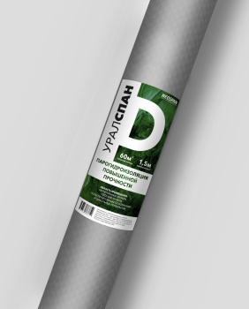 Мембрана паро-гидроизоляционная 60 м² Уралспан D, 1.5 м