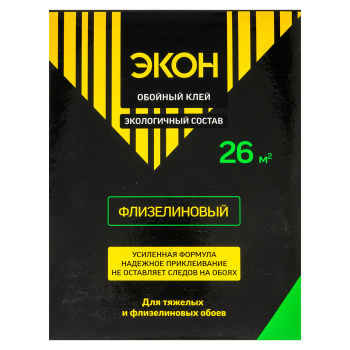 Клей для обоев флизелиновый ЭКОН, 26 м², 200 г