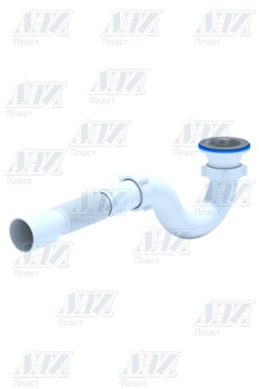 Сифон для душевого поддона 1 1/2"*40 с гибкой трубой 40x50 АНИ E115 *1/45