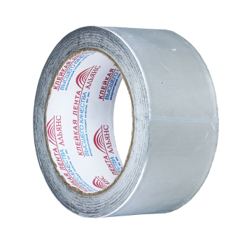 Лента клейкая Алюминиевая 50мм х 25м АЛЬЯНС *1/36