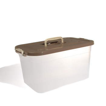 Контейнер д/хранения пластм.15л 415х270х220мм арт.811 ("Полимербыт") *1/8