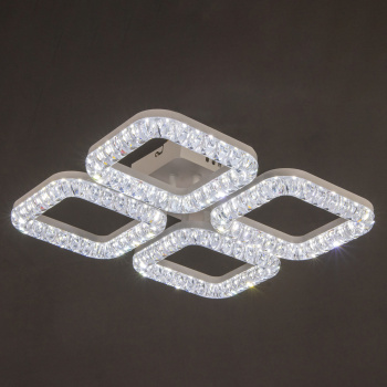 Люстра 09848-0.3-04A WH LED ПДУ+диммер S=14м2 *1 Люстра 09848-0.3-04A WH LED ПДУ+диммер S=14м2 *1