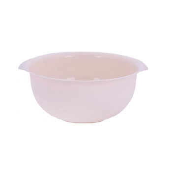 Чаша пластм. 2,0л d235мм выс.105мм "Классик" Бежевый М7666 (ЗПИ "Альтернатива")  *1/25