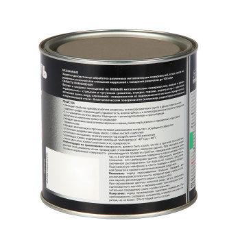 Грунт-эмаль по ржавчине черная графитовая 0,75 л DALI *1/6/576