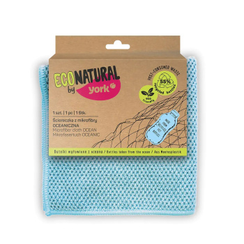 Салфетка для уборки универсальная микрофибра "Eco Natural" 30х30см 026240 "York" *1/30