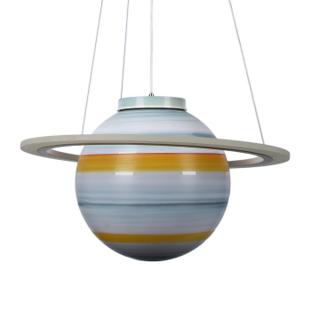 Люстра 8407 BL 32W*2+Е27 blue 600мм S=6м2  VERNER LIGHTING *1