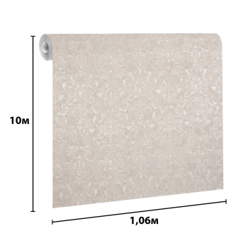 Обои флиз. "Эрисманн" Frederic (беж.) 61011-04 10.05х1.06м *6