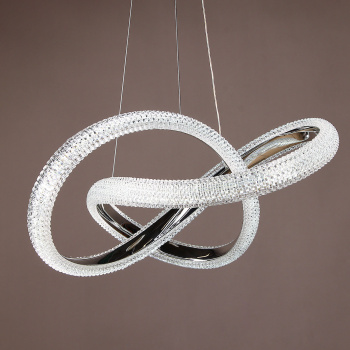 Люстра 9233/96W Chrome  450 мм 3 реж., пульт S=16м2  VERNER LIGHTING *1