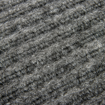 Коврик влаговпитывающий 50*80 см ребристый серый "KOVROFF" (арт.20202) *1/10 (ДЖ404)