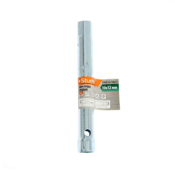 Ключ торцевой трубчатый STURM!, 10х12 мм, цинк