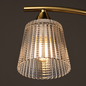 Люстра N6580/4 COP 4*40W E14 220V (l-725; w-220; h-245)  VERNER LIGHTING *1